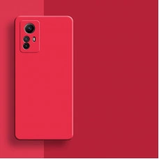 Силиконовый чехол Soft Touch для Xiaomi Mi 12 Lite Красный